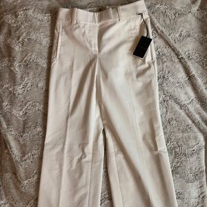 Ann Taylor pure white Slacks
